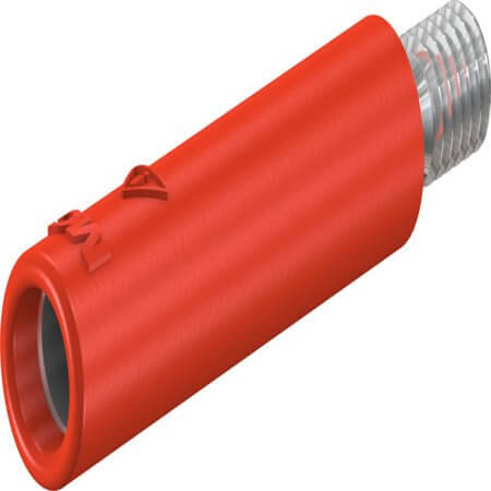 23.1033-22 4 MM SOCKET RED - 1