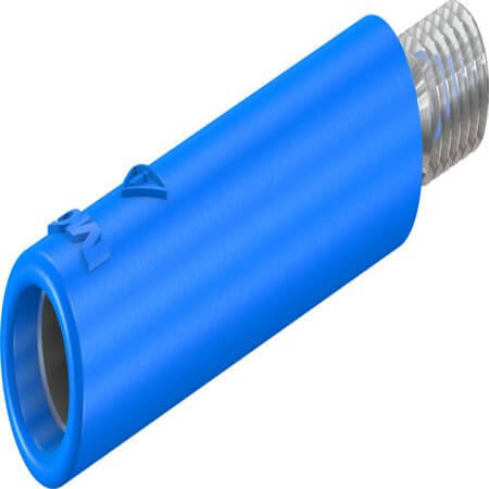 23.1033-23 4 MM SOCKET BLUE - 1