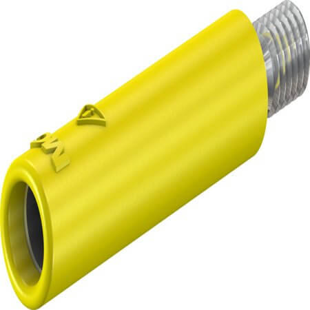 23.1033-24 4 MM SOCKET YELLOW - 1