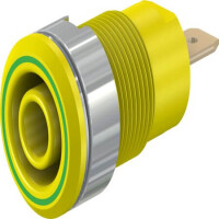 23.3000-20 4 MM SAFETY SOCKET GREEN/YELLOW - 1