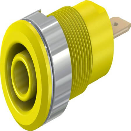 23.3000-24 4 MM SAFETY SOCKET YELLOW - 1