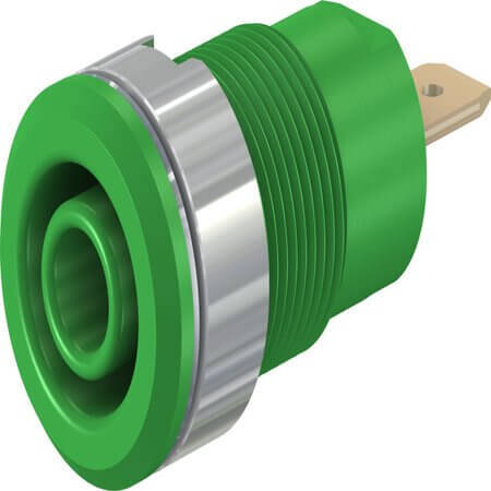 23.3000-25 4 MM SAFETY SOCKET GREEN - 1