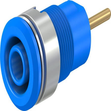 23.3010-23 4 MM SAFETY SOCKET BLUE - 1
