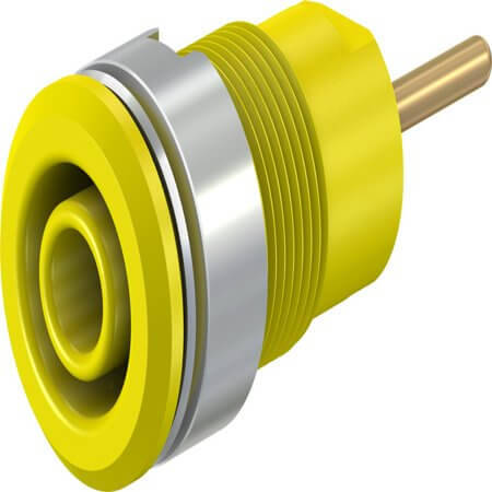 23.3010-24 4 MM SAFETY SOCKET YELLOW - 1