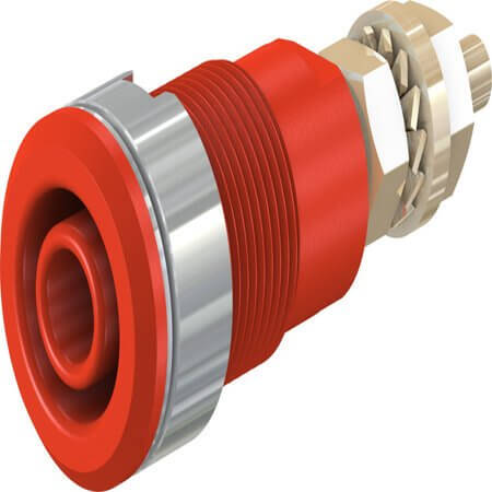 23.3020-22 4 MM SAFETY SOCKET RED - 1