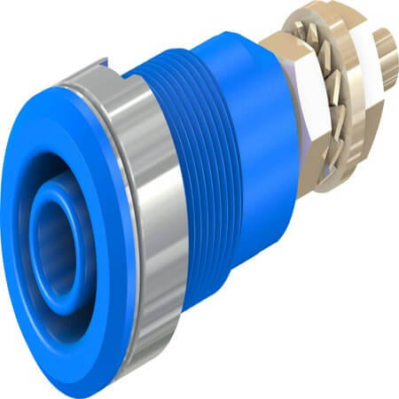 23.3020-23 4 MM SAFETY SOCKET BLUE - 1
