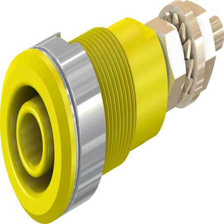 23.3020-24 4 MM SAFETY SOCKET YELLOW - 1