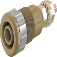 23.3020-27 4 MM SAFETY SOCKET BROWN - 1
