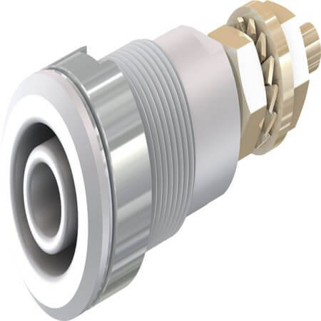 23.3020-29 4 MM SAFETY SOCKET WHITE - 1