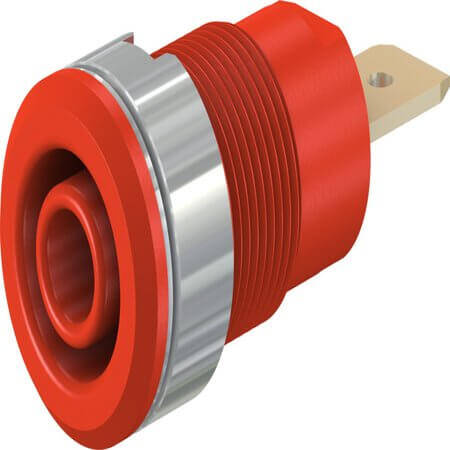 23.3060-22 4 MM SAFETY SOCKET RED - 1