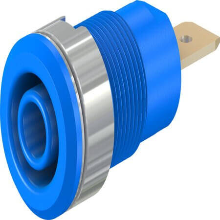23.3060-23 4 MM SAFETY SOCKET BLUE - 1