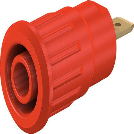 23.3120-22 4 MM SAFETY SOCKET RED - 1