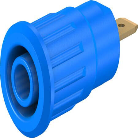 23.3120-23 4 MM SAFETY SOCKET BLUE - 1