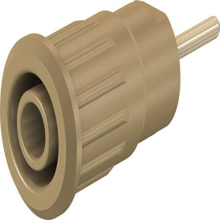 23.3130-27 4 MM SAFETY SOCKET BROWN - 1