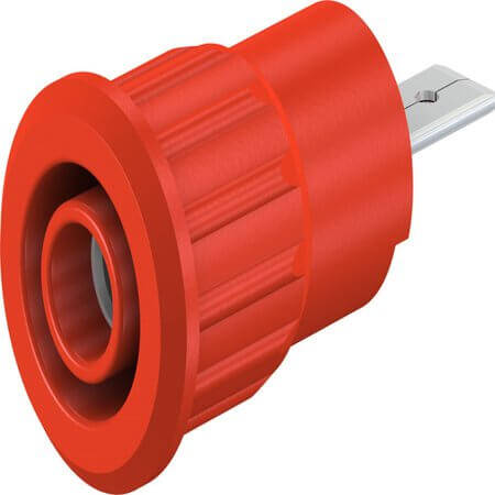 23.3160-22 4 MM SAFETY SOCKET RED - 1