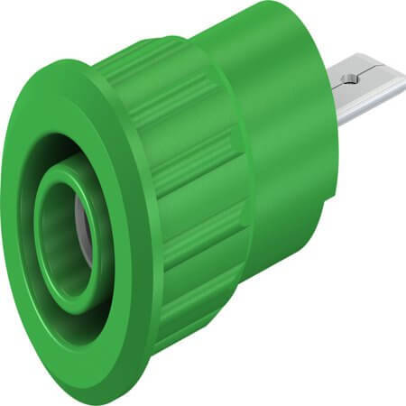 23.3160-25 4 MM SAFETY SOCKET GREEN - 1