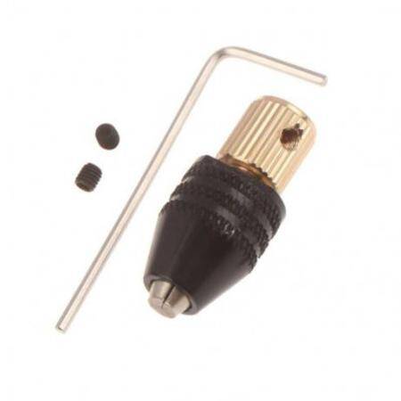 2.3mm Mini Electronic Drill Chuck Range 0.5-3.2mm Shank Shaft Adapter Tools Drill Chuck - 1