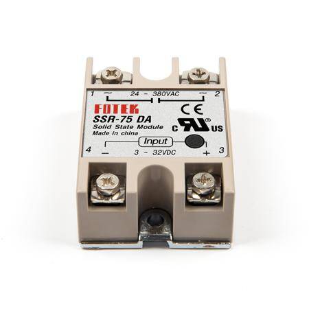 24-380V SSR-75DA Solid State Relay - 7