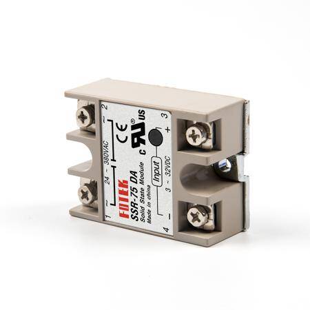 24-380V SSR-75DA Solid State Relay - 8