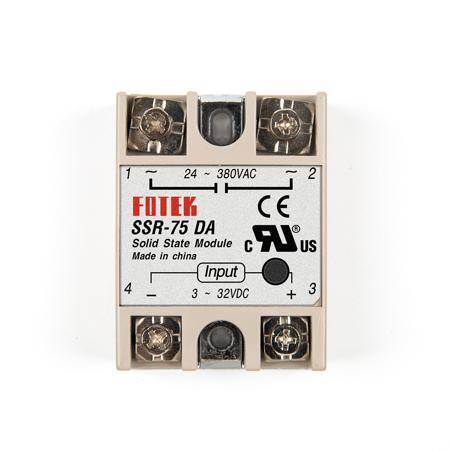24-380V SSR-75DA Solid State Relay - 10