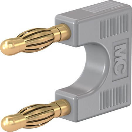 24.0020-28 4 MM CONNECTING PLUG GREY - 1
