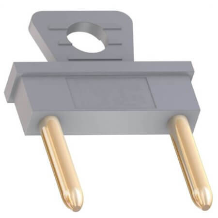 24.0038-28 MINIATURE CONN. PLUG 5.08mm H:12.50mm GRAY - 1