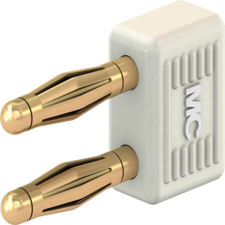 24.0040-29 2 MM CONNECTING PLUG WHITE - 1