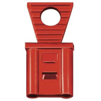 24.0050-22 JUMPER 2PIN 5.08MM H:16.00MM 10A RED CUALLOY AU - 1