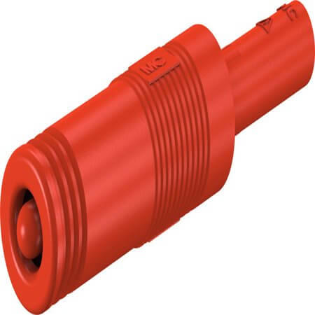 24.0116-22 4 MM ADAPTER RED - 1