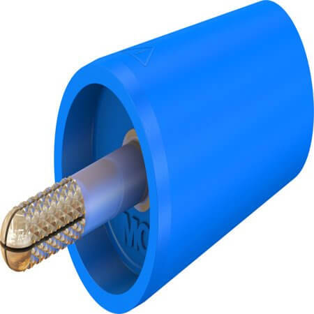24.0160-23 4 MM ADAPTER BLUE - 1