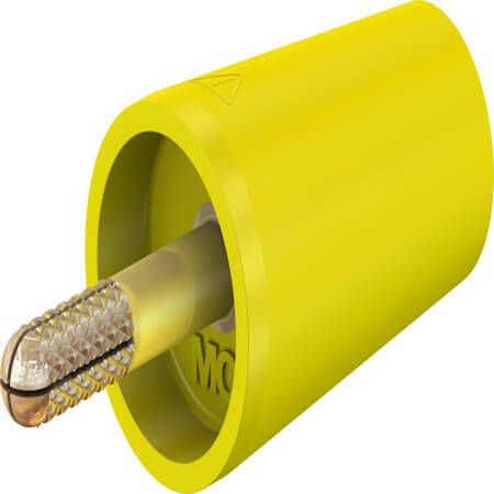 24.0160-24 4 MM ADAPTER YELLOW - 1