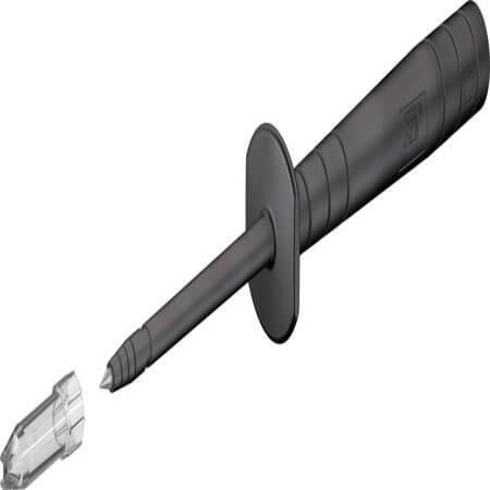 24.0231-21 4 MM SAFETY PROBE BLACK - 1