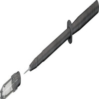 24.0238-21 4 MM SAFETY PROBE BLACK - 1
