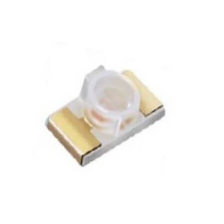 24-216/T1D-APQHY/2A LED SMD 1206 PURE WHITE 40-125mcd YELLOW/DIFFUSED - 1