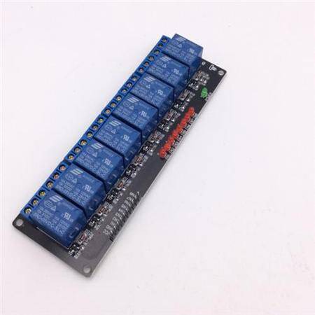 24V 8 Channel Low Level Relay Module Without Light Coupling - 1