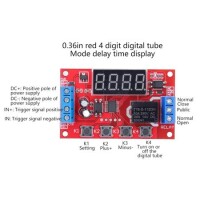 24V Adjustable Time Delay Relay Module 32 Modes Led Digital Timming Trigger Timer Control Switch - 2