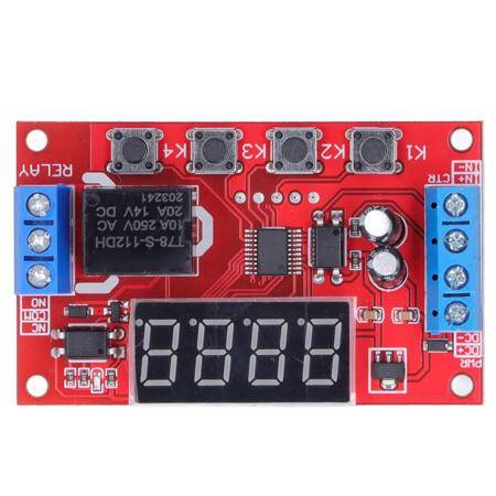 24V Adjustable Time Delay Relay Module 32 Modes Led Digital Timming Trigger Timer Control Switch - 4