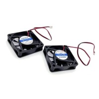 24V DC 0-14A 6015 Yağ İçeren Fan-XH2-54-2P 30cm Kablo Boyutu:60x60x15mm - 5