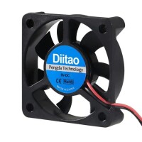 24V DC 5010 Yağ İçeren Fan-XH2-54-2P 12cm Kablo Boyutu:50x50x10mm - 5