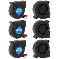 24V DC 5015 Çift Bilyalı Fan-XH2-54-2P 30cm Kablo Boyutu:50x50x15mm - 1