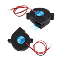 24V DC 5015 Çift Bilyalı Fan-XH2-54-2P 30cm Kablo Boyutu:50x50x15mm - 2