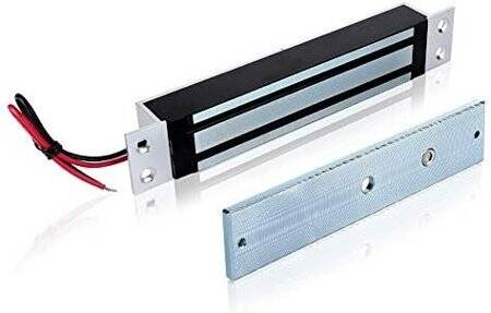 250KG 12V DC/ 500-600MA x2 Manyetik Kilitli Çift Kapı - 1