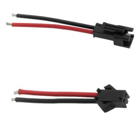 2.50MM-F/M-2PIN-11CM CABLE CONN. 2PIN 2.50MM LENGHT 11CM MALE TO FEMALE - 1