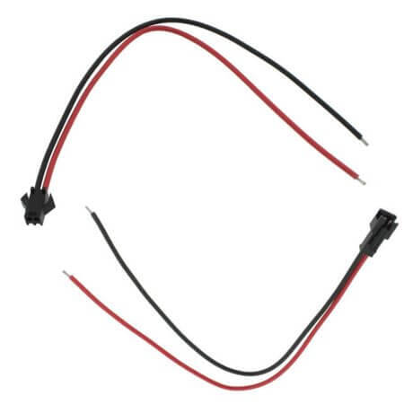 2.50MM-F/M-2PIN-41CM CABLE CONN. 2PIN 2.50MM LENGHT 41CM MALE TO FEMALE - 1