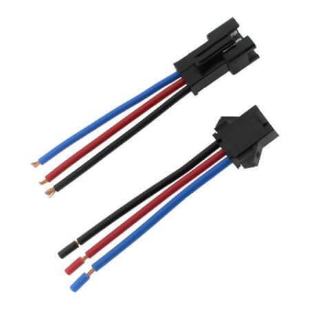 2.50MM-F/M-3PIN-11CM CABLE CONN. 3PIN 2.50MM LENGHT 11CM MALE TO FEMALE - 1