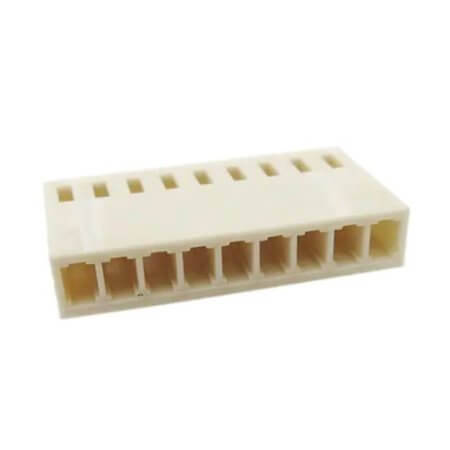 2.54-09P-H CON.T.B.2.54MM 9PIN(1X9) FEMALE BEIGE - 1