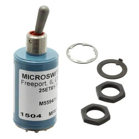 25ET61-T SWITCH TOGGLE SPDT 4A 28V - 1