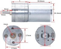 25GA-370 12V 26RPM DC Reducer Gear Motor - 5