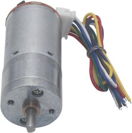 25GA-370 6V 26RPM DC Reducer Gear Motor With Encoder - 1