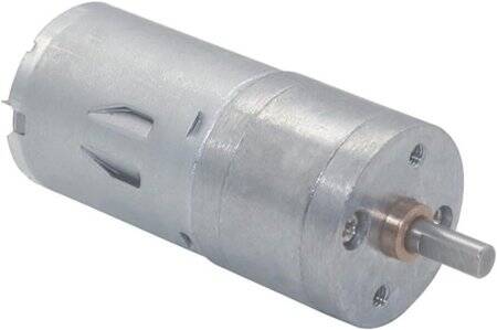 25GA-370 6V 60RPM DC Reducer Gear Motor - 3